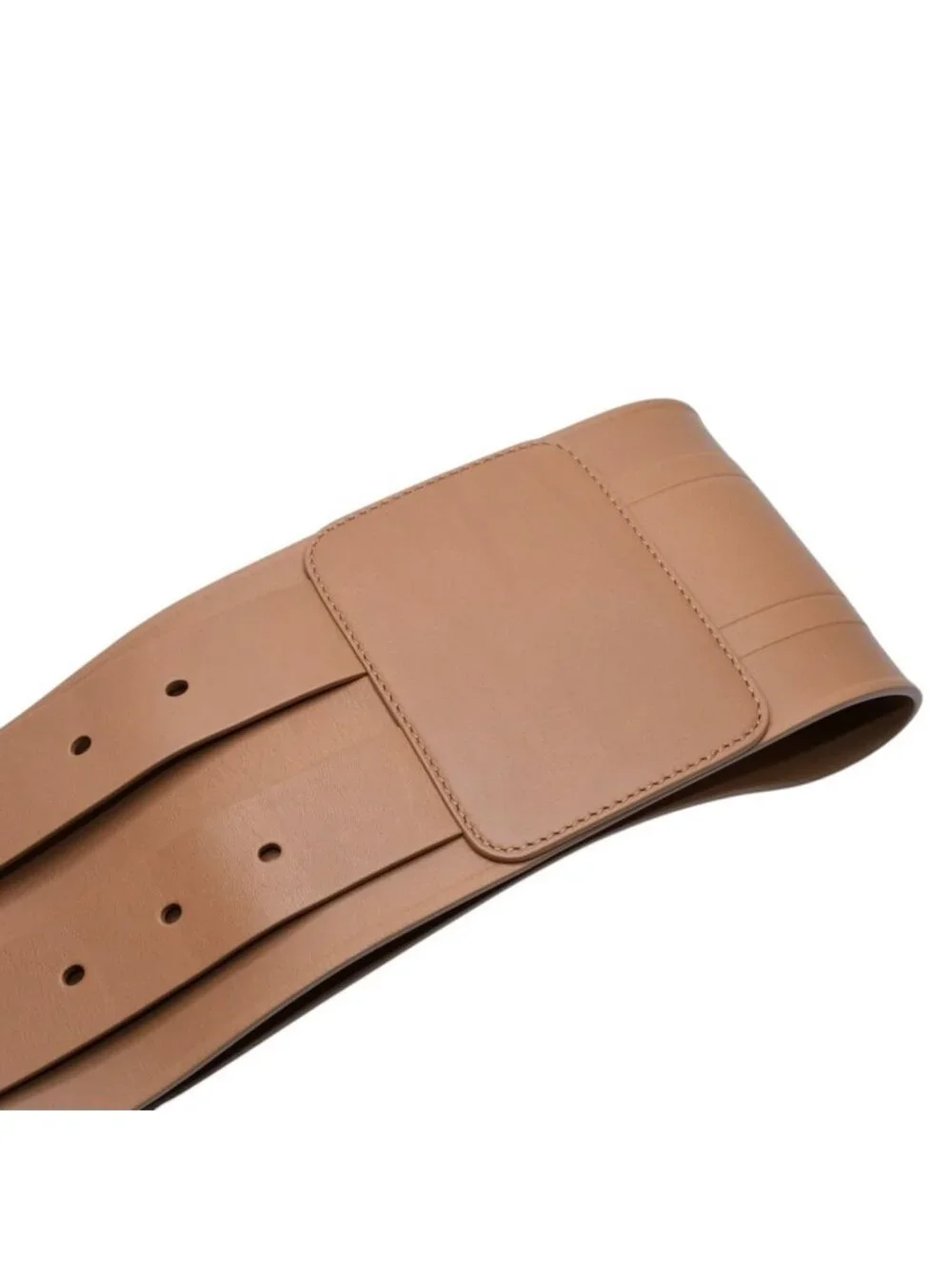 Dior D Waist Belt Leather Embossed Logo